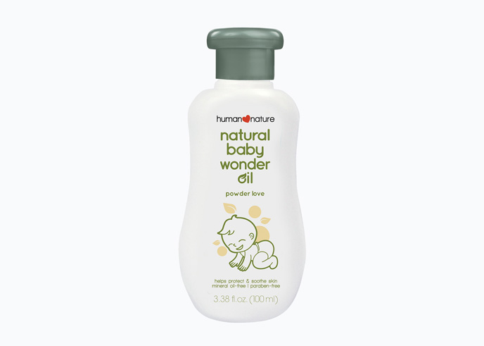 human nature baby powder